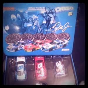 Dale Jr. Autographed Tin